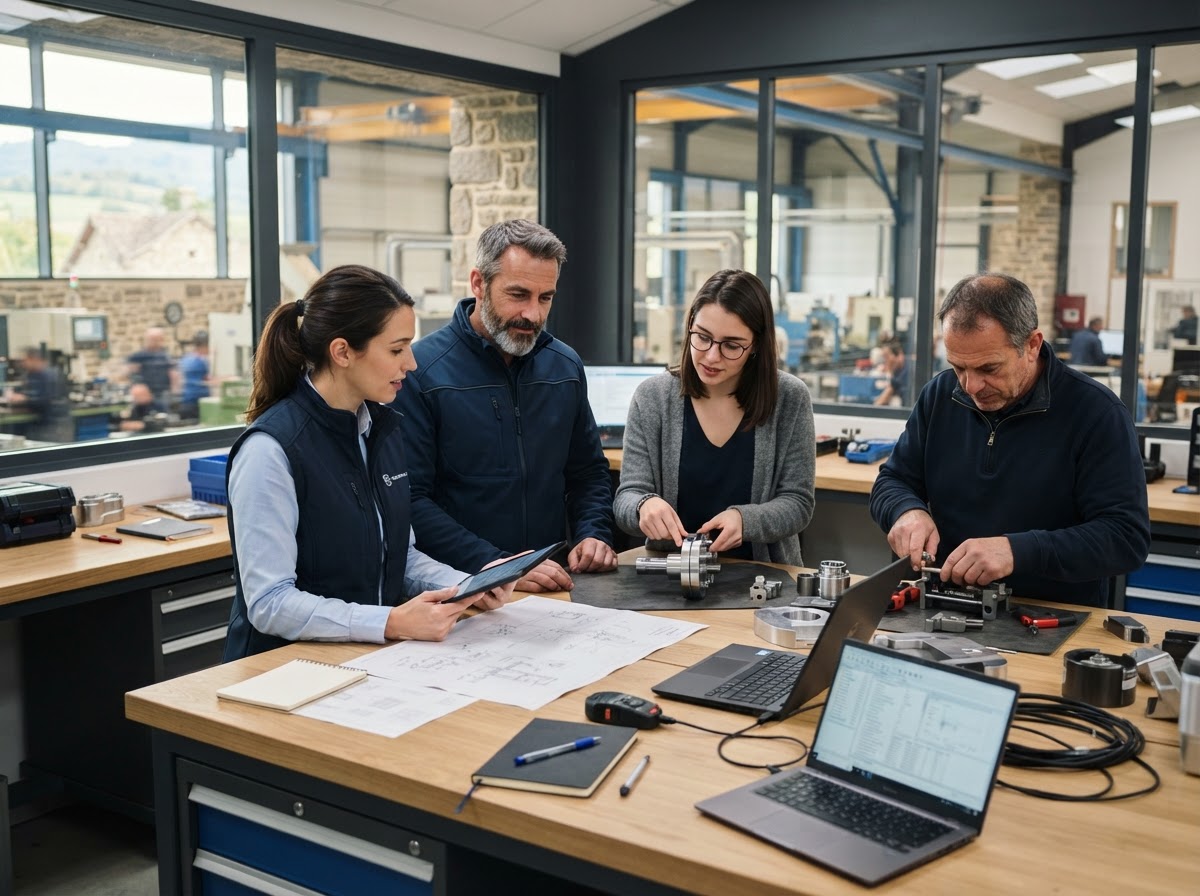 Granite Engine 100 — équipe technique travaillant sur les modèles prédictifs de la plateforme